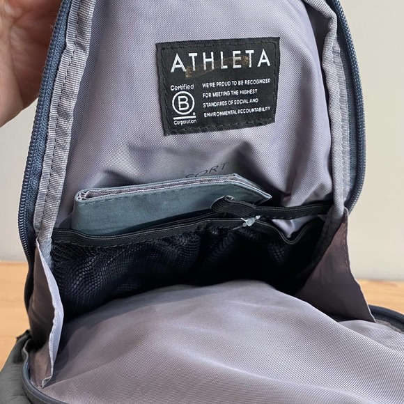 Athleta Bags Athleta Sling Crossbody Bag Metropolis Grey